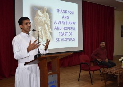 AIMIT Centre celebrates feast of St Aloysius Gonzaga