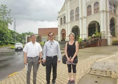 President,interlog services, France visited the AIMIT CAMPUS