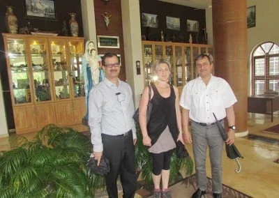 President,interlog services, France visited the AIMIT CAMPUS