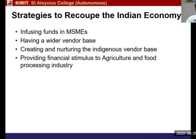 AIMIT Centre Webinars – Changes in geopolitical policies and impact on global supply chain