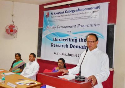 Inaugural of Faculty Development Program held on 6th Aug., 2018