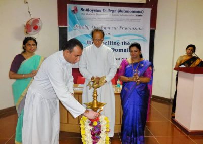 Inaugural of Faculty Development Program held on 6th Aug., 2018