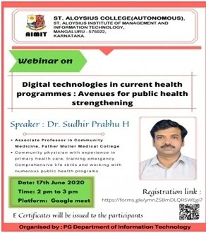 IT department conducts webinar series