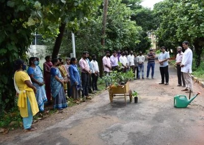 Adopt a tree: Plantation drive at AIMIT