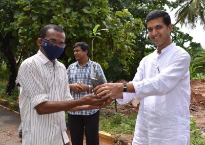 Adopt a tree: Plantation drive at AIMIT Centre