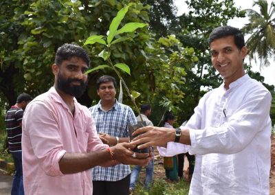 Adopt a tree: Plantation drive at AIMIT Centre