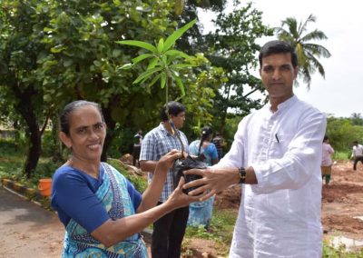 Adopt a tree: Plantation drive at AIMIT Centre