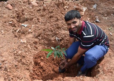Adopt a tree: Plantation drive at AIMIT Centre
