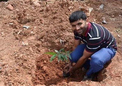Adopt a tree: Plantation drive at AIMIT
