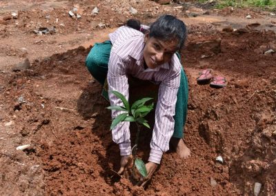 Adopt a tree: Plantation drive at AIMIT Centre