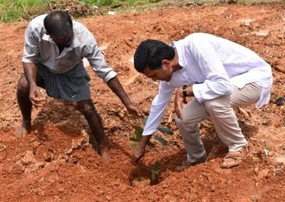 Adopt a tree: Plantation drive at AIMIT