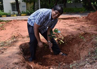 Adopt a tree: Plantation drive at AIMIT Centre