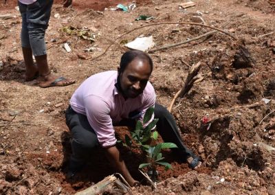 Adopt a tree: Plantation drive at AIMIT Centre