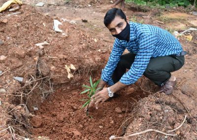 Adopt a tree: Plantation drive at AIMIT Centre