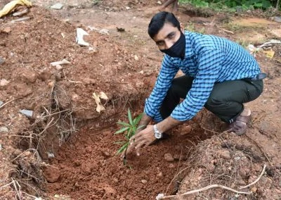 Adopt a tree: Plantation drive at AIMIT