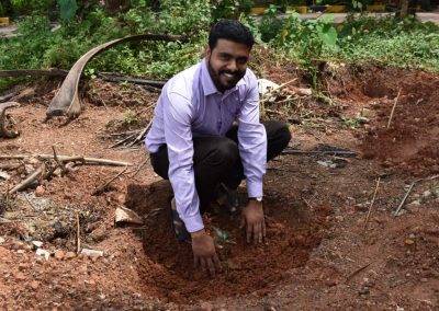 Adopt a tree: Plantation drive at AIMIT Centre