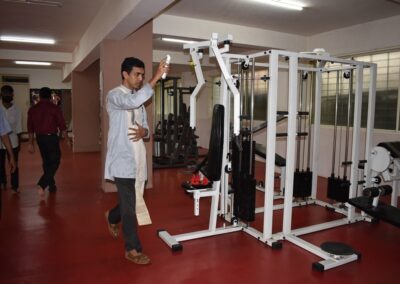 Machinery blessed as part of Ayudha Puja