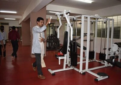 Machinery blessed as part of Ayudha Puja