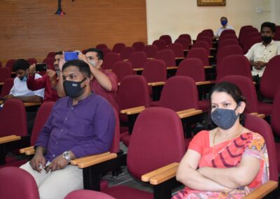 Office Manager Sylvia Fernandes accorded farewell