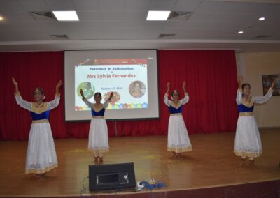 Office Manager Sylvia Fernandes accorded farewell