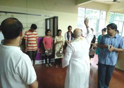 Blessing of hostel food court