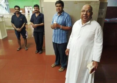 Blessing of hostel food court