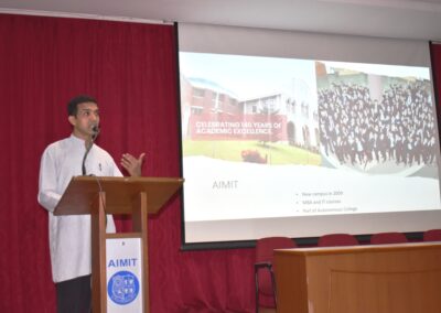 Orientation held for first year MBA students