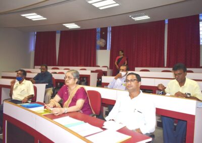 Mangalore University team inspects AIMIT Centre for research centre status