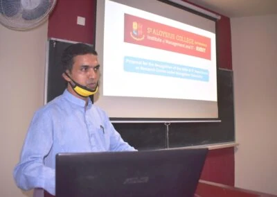 Mangalore University team inspects AIMIT for research centre status