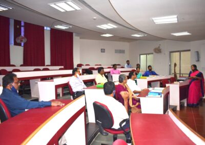 Mangalore University team inspects AIMIT Centre for research centre status