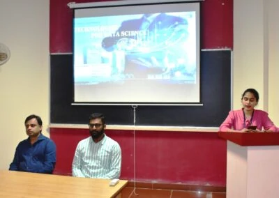 ‘Technologies for Data Science’ session held at BDA dept