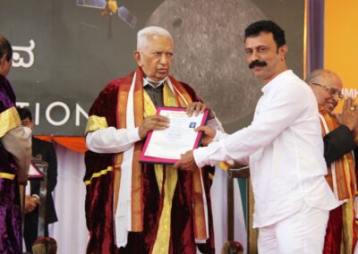 Rakesh Kumar B of AIMIT awarded PhD
