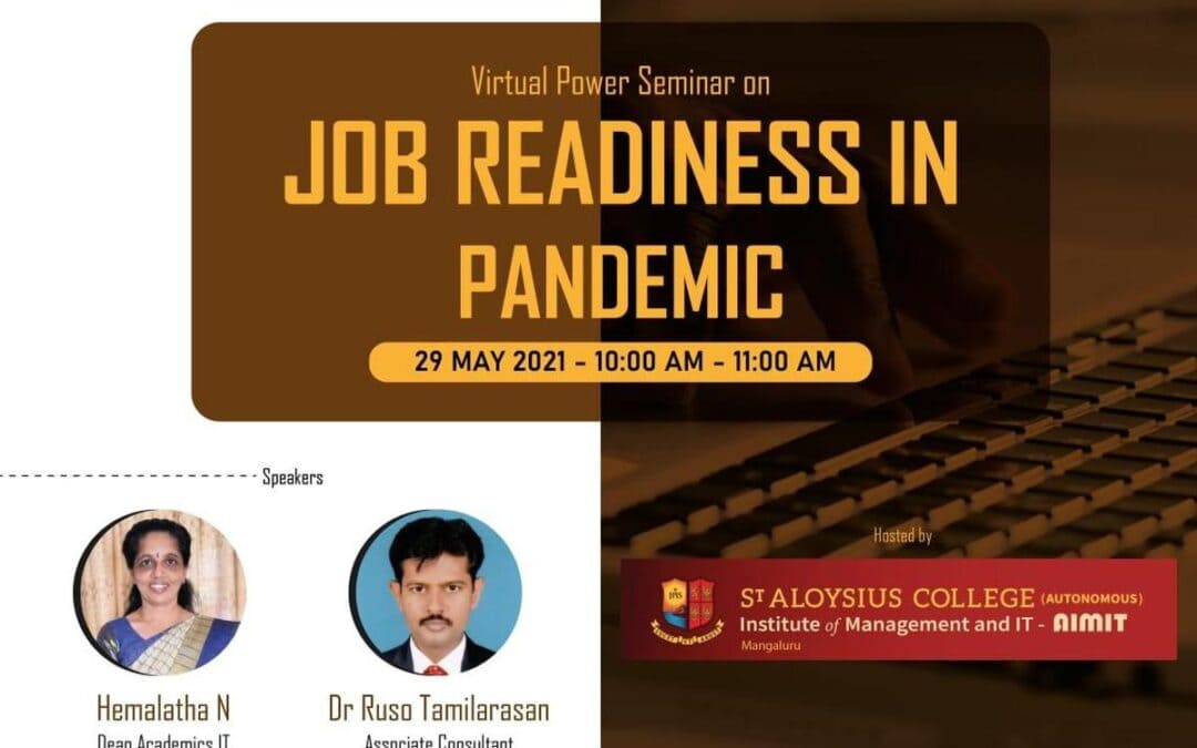 Virtual power seminar on job readiness during pandemic