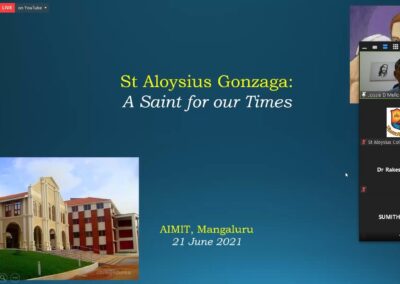 St Aloysius is relevant for Covid times, says Fr Joseph D’Mello