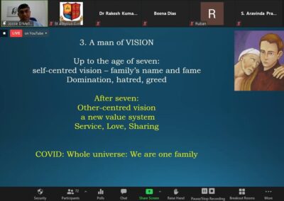 St Aloysius is relevant for Covid times, says Fr Joseph D’Mello