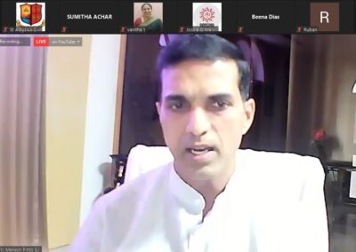 St Aloysius is relevant for Covid times, says Fr Joseph D’Mello