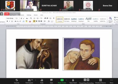 St Aloysius is relevant for Covid times, says Fr Joseph D’Mello