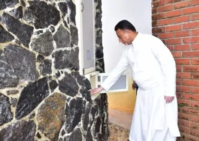Newly constructed grotto inaugurated at AIMIT