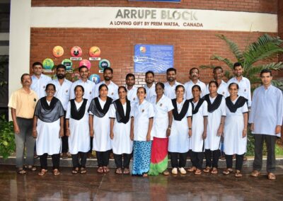 Support staff of AIMIT Centre shine in new uniform