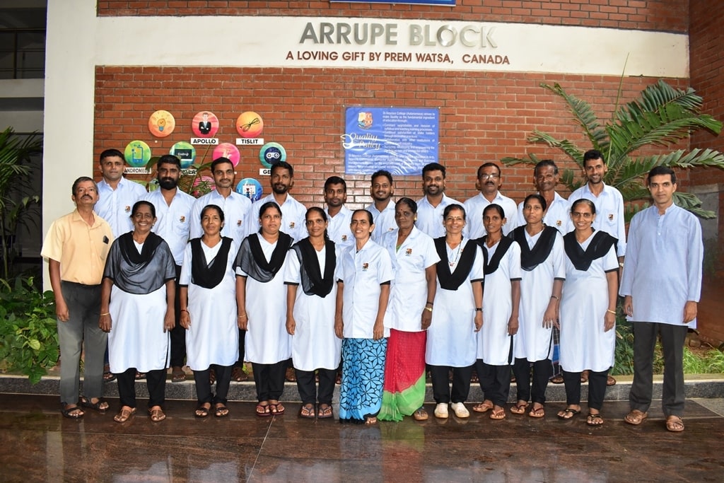 Support staff of AIMIT Centre shine in new uniform