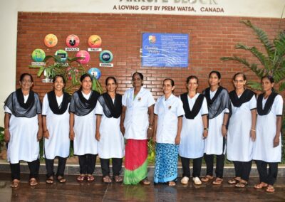 Support staff of AIMIT Centre shine in new uniform