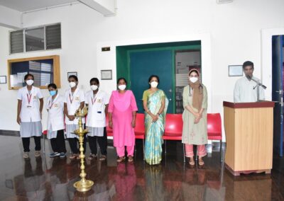 Vaccination drive at AIMIT Centre