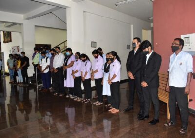 Vaccination drive at AIMIT Centre