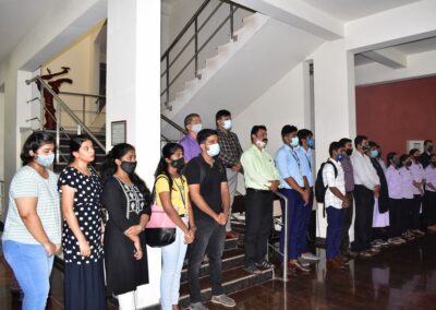 Vaccination drive at AIMIT Centre