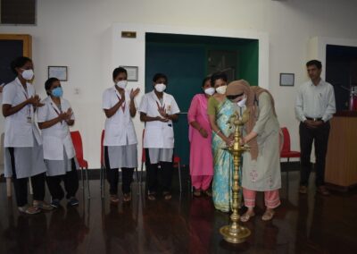 Vaccination drive at AIMIT Centre