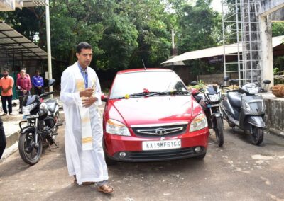 Ayudha puja celebrated at AIMIT Centre