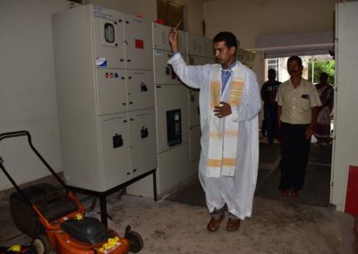 Ayudha puja celebrated at AIMIT Centre