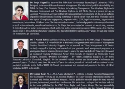 Dr Pooja Nagpal receives best teacher award in HR Management