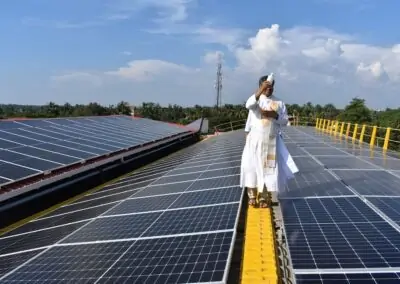 150 KV Solar Power Project Inaugurated