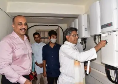150 KV Solar Power Project Inaugurated